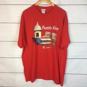 Carnival Cruise Puerto Rico San Juan XL Shirt